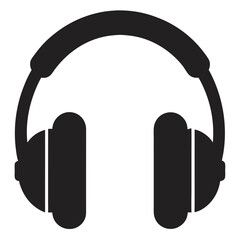 Over-Ear Headphones Icon  A Simple, Versatile Vector Graphic for Music, Audio, and Technology Designs
