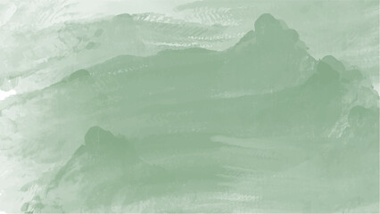 Orange watercolor background with copy space. vector