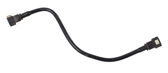 A plastic pipe is part of the vehicle’s brake system, which supplies brake fluid under pressure to the service brake cylinders or calipers on wheels. Spare parts for sale in auto service.