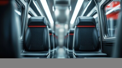 Train interior design