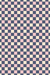 Seamless checkered pattern in color grey ink yellow