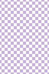 Seamless checkered pattern in color white purple