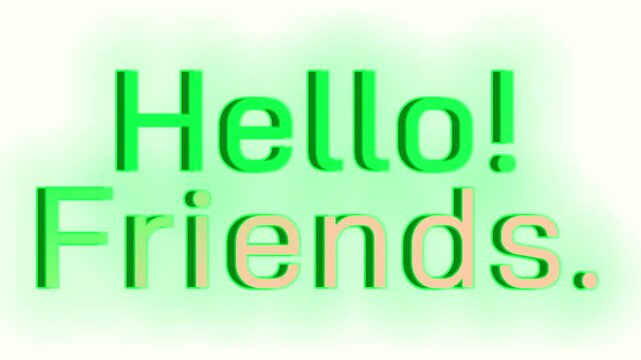 A close up of the periodic table element helium in green on a dark background with light effect