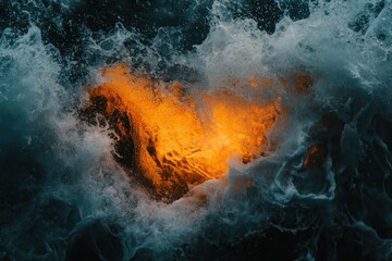 Fototapeta premium Abstract waterfalls