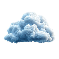 Cloud Icon isolated on transparent background