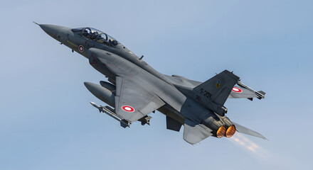 Fighter Jet in Flight