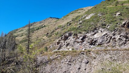 beautiful landscape in the mountains
