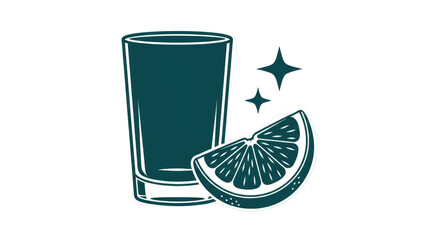 Isolated tequila shot © Dennis