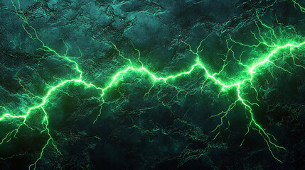 The glowing energy veins create a sense of power, intensity, and movement, enhanced by the contrast