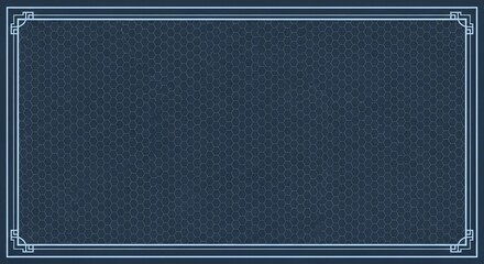 blue metal background