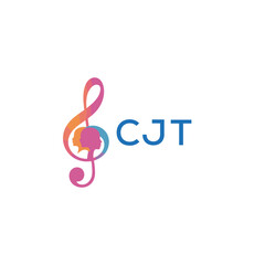 CJT “Abstract music school logo with people and melody icon” CJT Later Logo, “Modern music therapy logo with faces and note symbol”
