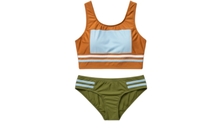 Isolated Two-Piece Swimsuit