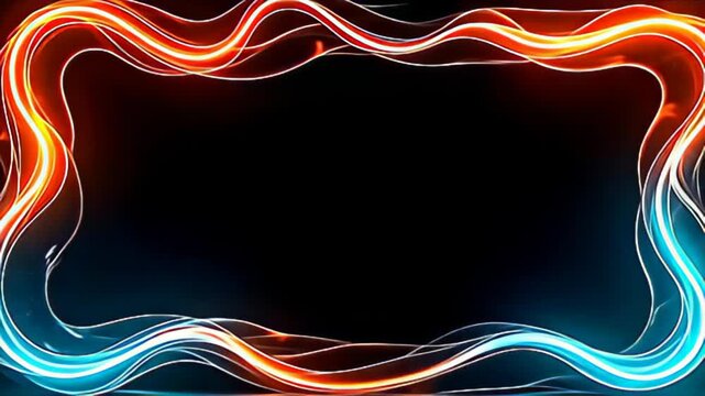 find the g presentation of ampere radiant conceptual delimitation shot with kink glow tendrils, elaborately contrive with twisting shades of affectionate orangeness and assuredness aquas,