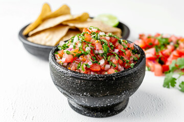 Traditional Latin American mexican salsa sauce.
