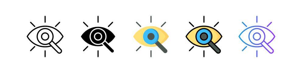 Vision multiple icon