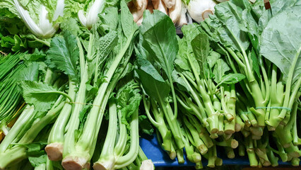 fresh vegetables sell in the market