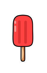 Strawberry ice cream