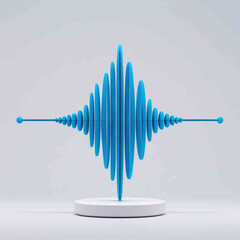 3d render of a modern electric lamp