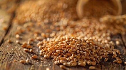 Obraz premium Rye and Triticale Month
