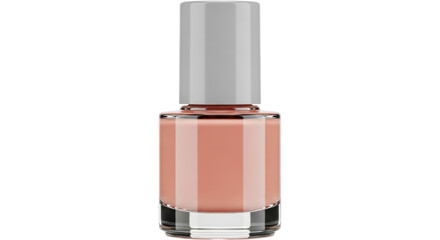 Isolated Nail Polish Bottle
