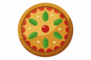 Christmas cards, winter recipe books, seasonal packaging, and digital or print projects related to Christmas baking or sweets.