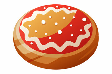 Christmas cards, winter recipe books, seasonal packaging, and digital or print projects related to Christmas baking or sweets.