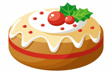 Christmas cards, winter recipe books, seasonal packaging, and digital or print projects related to Christmas baking or sweets.