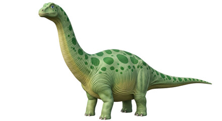 Isolated Brachiosaurus Dinosaur
