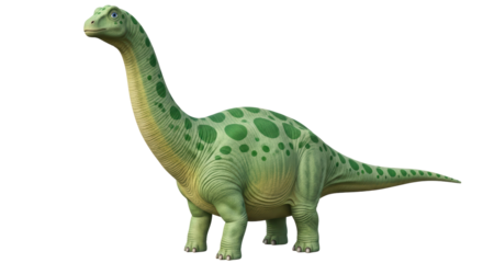 Isolated Brachiosaurus Dinosaur