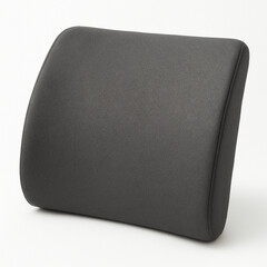 Ergonomic Back Support Cushion Isolated on White Background