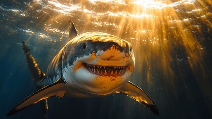 Great White Shark Underwater (2)