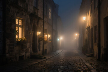 Fototapeta premium street in the night