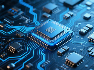 Fototapeta premium electronic circuit board