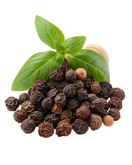 Fresh Basil and Black Peppercorns Spice Blend