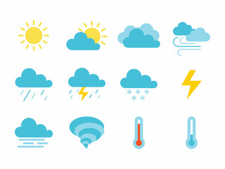 Simple Weather Icon Set