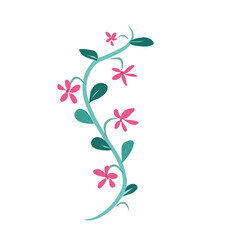 pink floral background