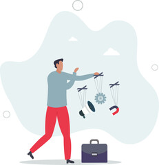 Digital marketing strategies and influence tactics..Promotion and advertisement strategy to attract customers . character life .