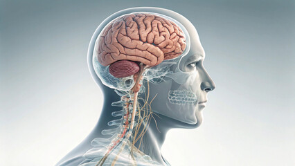 Obraz premium human brain png