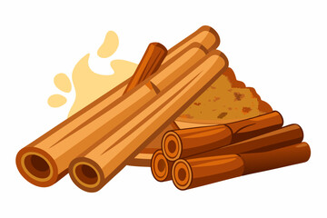 Ideal for food packaging, culinary blogs, natural health products, herbal medicine advertisements, and spice-related branding