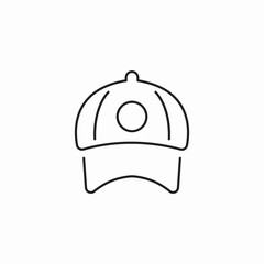 hat stamp icon sign vector