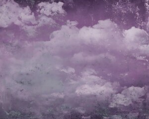 Cloudy purple sky texture