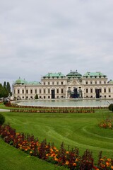 belvedere palace vienna austria