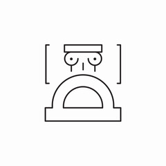 architectural tools set icon sign vector