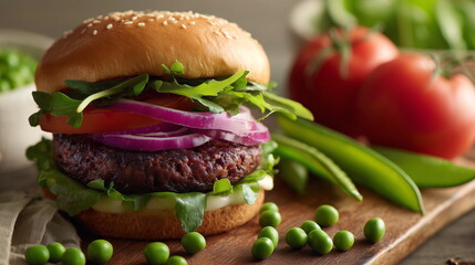 Vegan burger