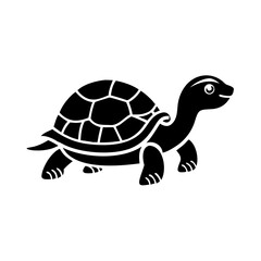 Adorable cartoon turtle illustration. Happy turtle design perfect for children's books and educational materials. This cute turtle image is ideal for creating fun and engaging content for kids.