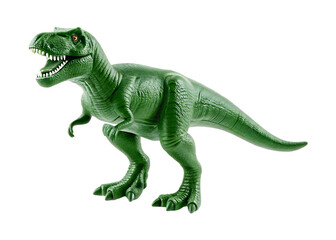 Naklejka premium tyrannosaurus rex toy isolated on white background PNG, AI GENERATED
