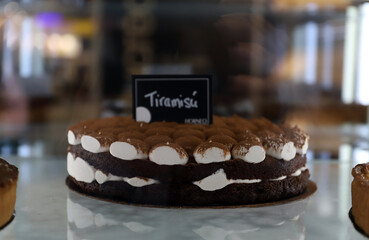 tarta tiramisú artesanal
