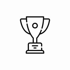 cup award icon sign vector