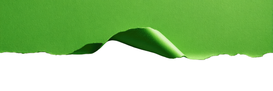 Green surface with a dark silhouette of a small hill