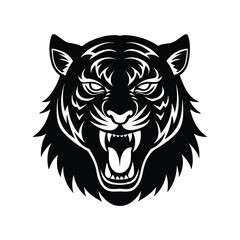 tiger head vector